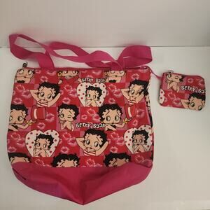 Betty Boop Tote Bag with Matching Hand‎ Purse
